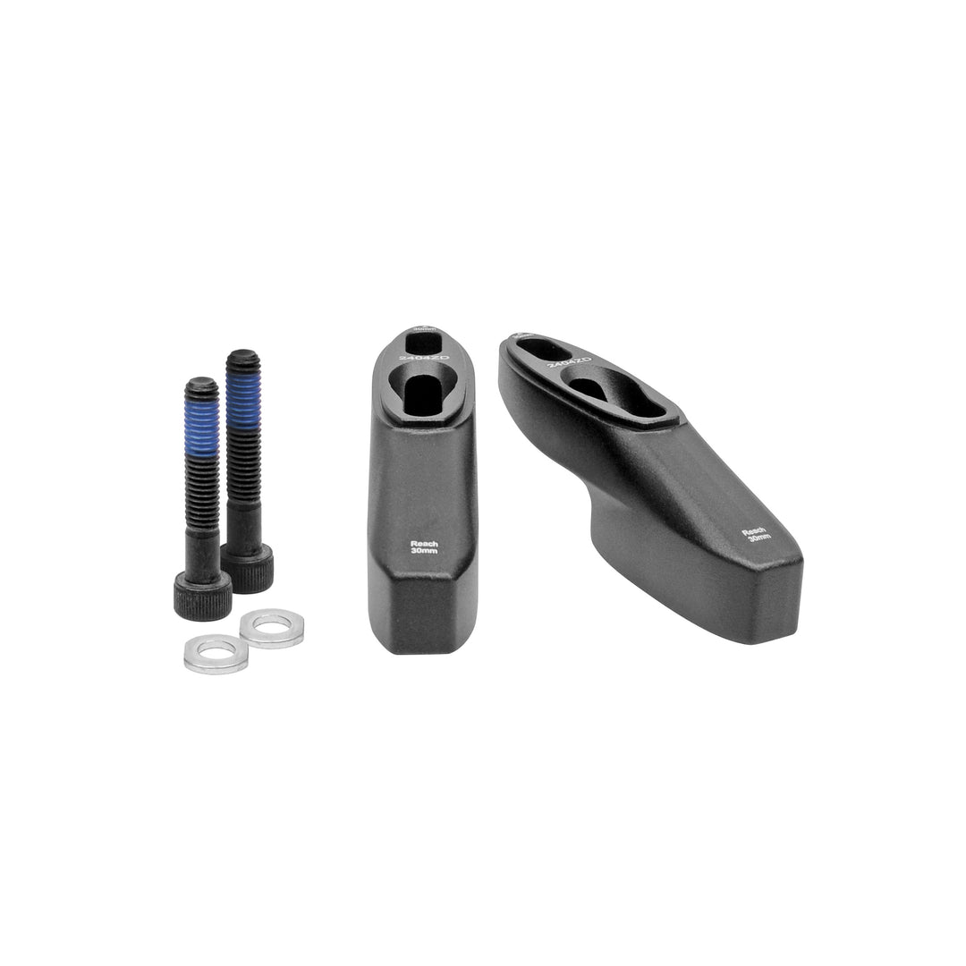 Profile Design Aerobar Reach Extender for A3 riser kits front view