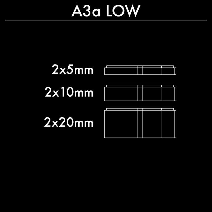 A3A Riser Kit - Aluminum